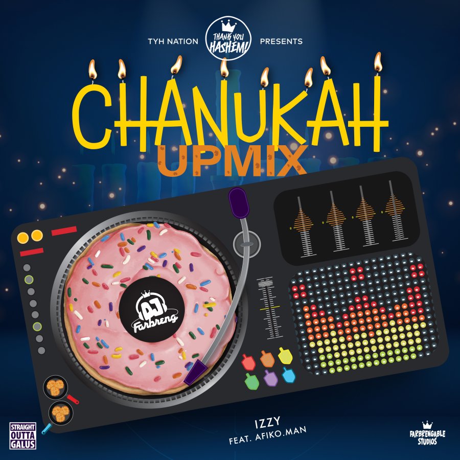 Chanukah Upmix | DJ Farbreng | Izzy Feat.. Afko.man Cover Art