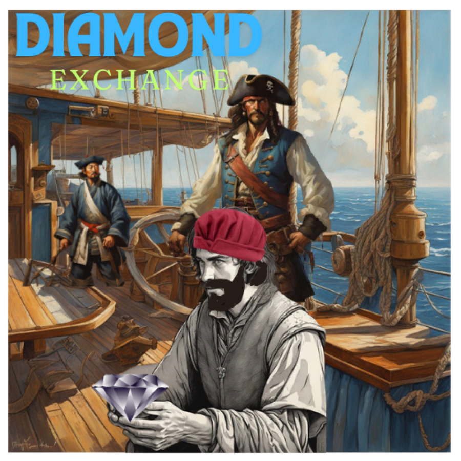 THE DIAMOND EXCHANGE Cover Art