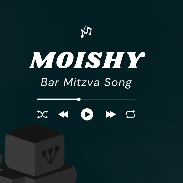 Moishys Bar Mitzvah Song Cover Art