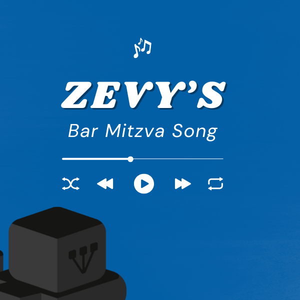 Zevy's Bar Mitzvah Song Cover Art