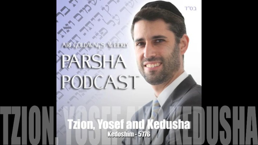 Ari Goldwag - Kedoshim - Tzion, Yosef and Kedusha