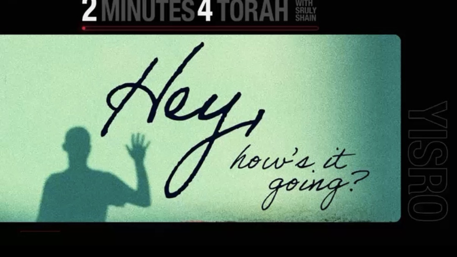 Hey, how’s it going? (Yisro)