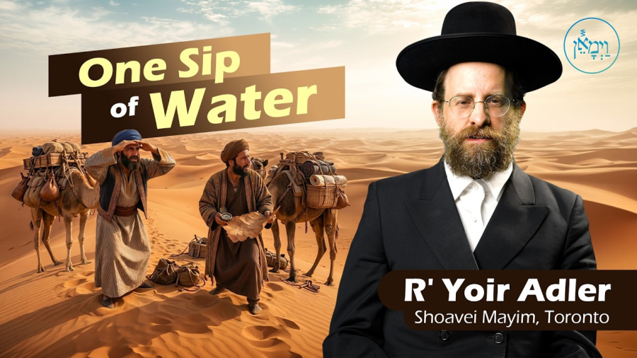One Sip of Water | Rabbi Yoir Adler