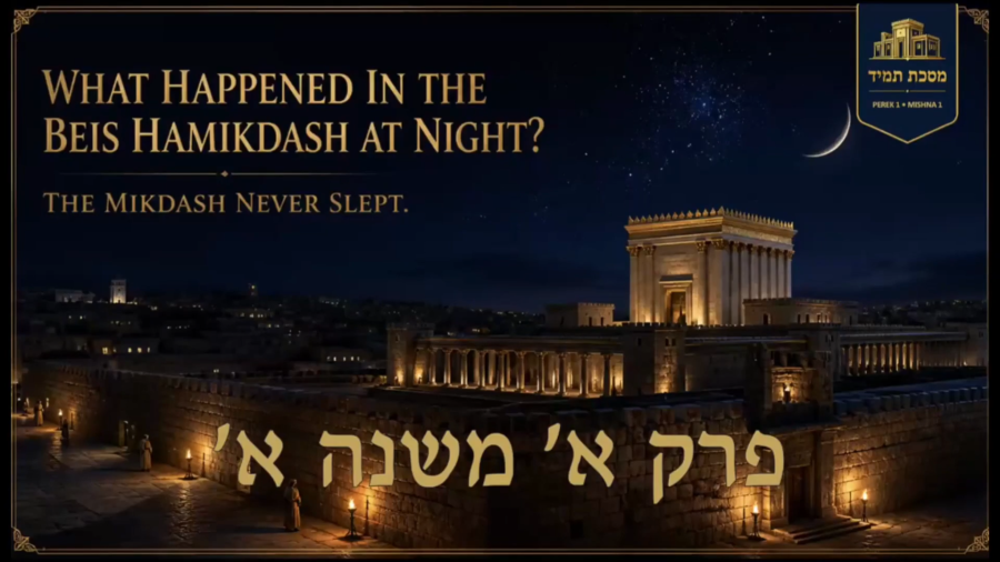 A Mishna a Night - Maseches Tamid Perek 1 Mishna 1
