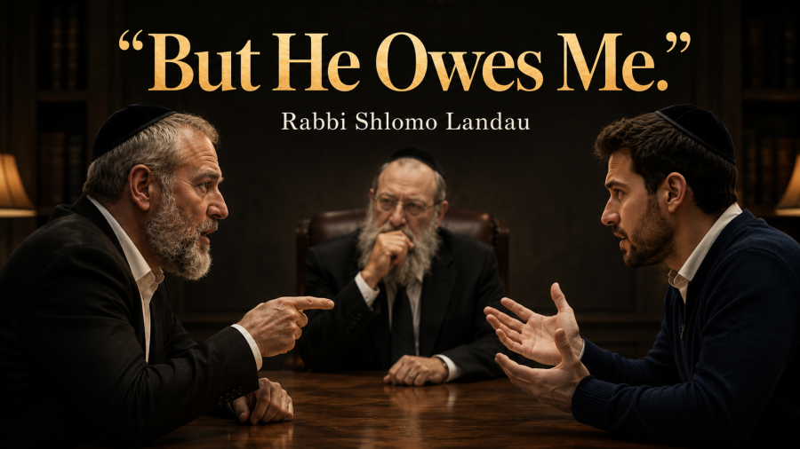 But he owes me