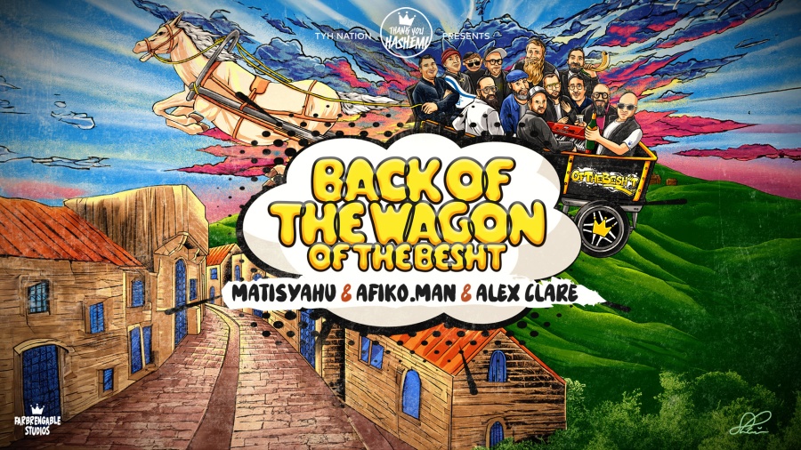 Back of the Wagon | Matisyahu | Afiko.man | Alex Clare | TYH Nation Cover Art