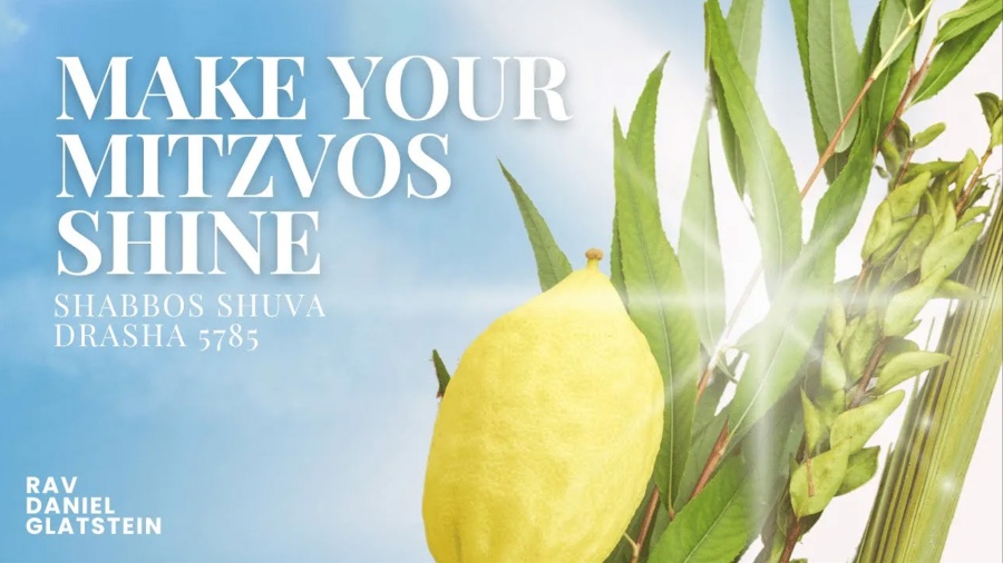 Make Your Mitzvos Shine - Shabbos Shuva Drasha 5785