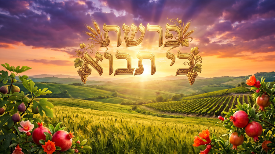 פרשת כי תבוא — ביכורים | Ki Savo: The First Fruits