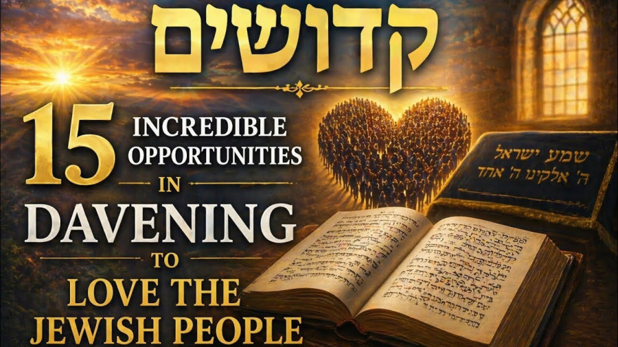 Kedoshim: 15 Incredible Opportunities in Davening to Love the Jewish People