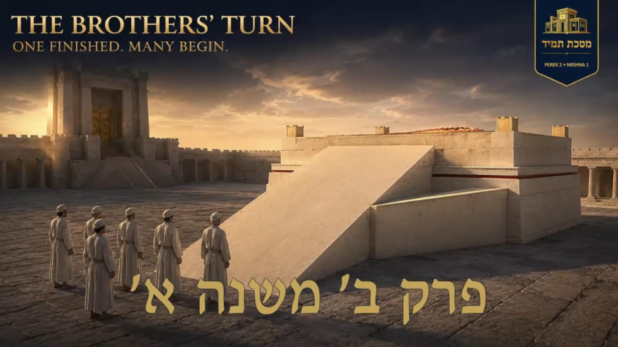 A Mishna a Night - Tamid Perek 2 Mishna 1