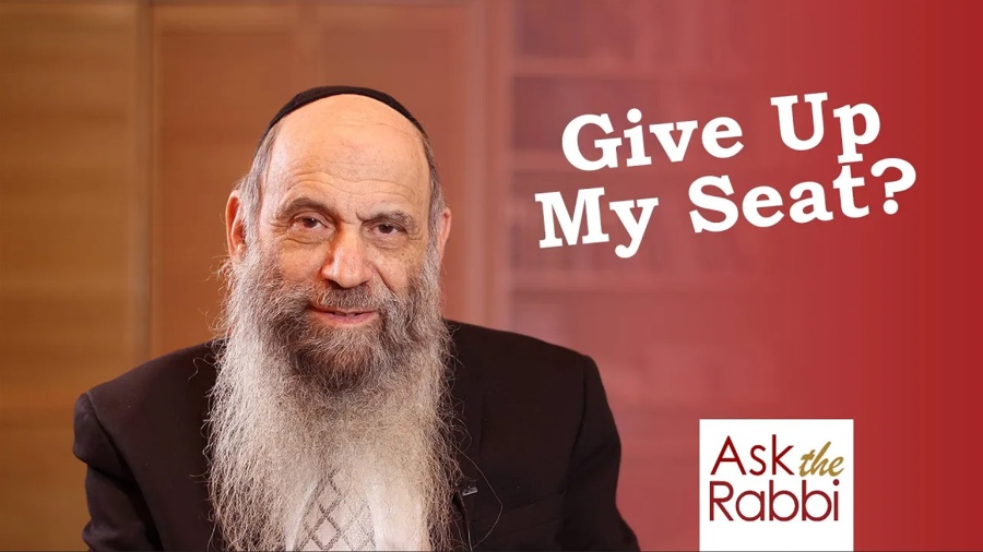 How Often Should My Son Give up His Seat in Shul to Guests?- Ask the Rabbi with Rabbi Mintz