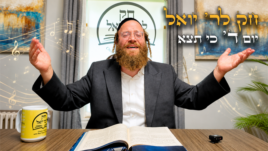 Chok L'Yisroel: Ki Seitzei, Day 4 | R' Yoel Lebovits (Ep. 286)