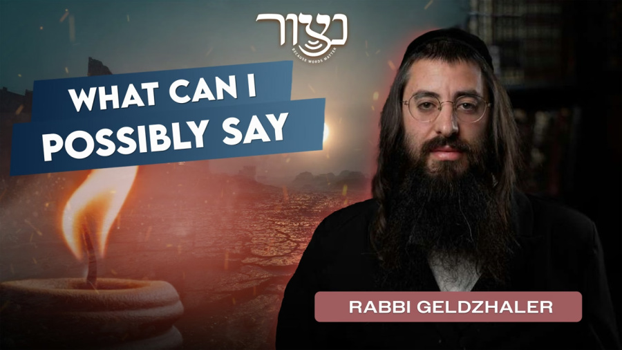 R' Geldzhaler - What Can I Possibly Say??
