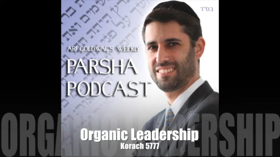 Ari Goldwag - Korach - Organic Leadership