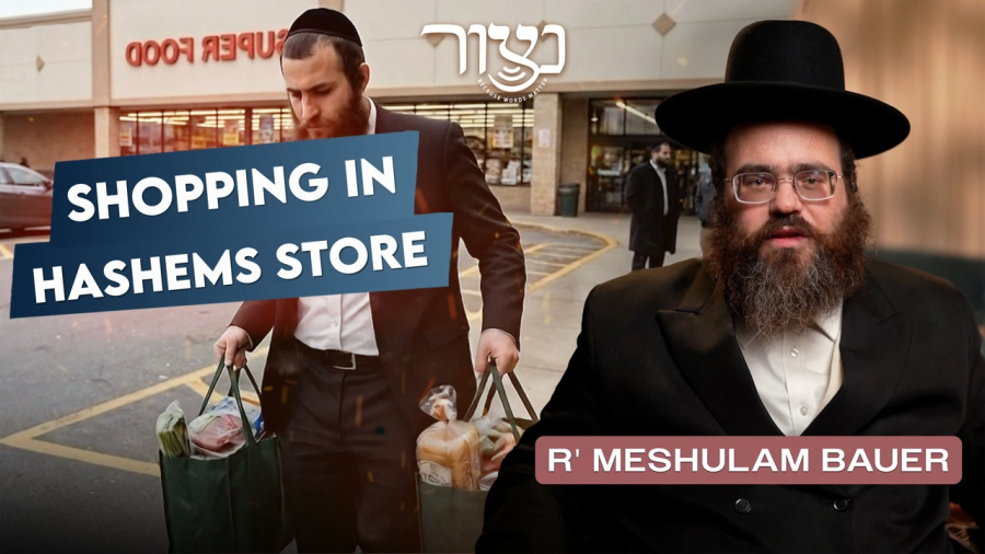 R' Meshulam Bauer - Shopping in Hashem's Store
