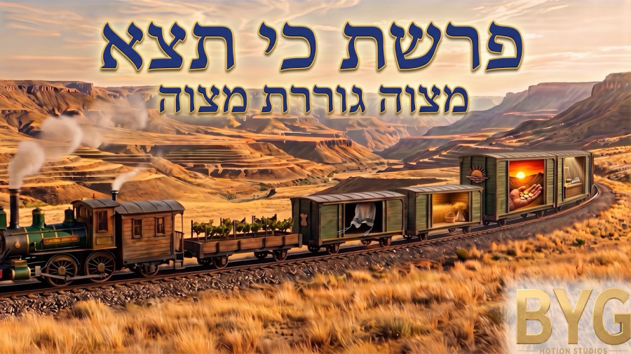פרשת כי תצא — מצוה גוררת מצוה | The Mitzvah Train