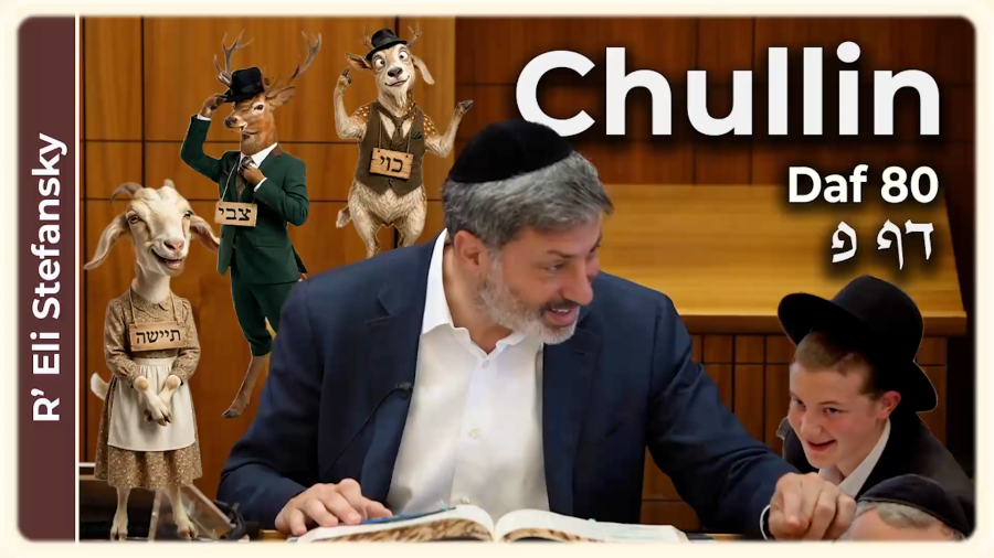 Daf Yomi Chullin Daf 80 by R’ Eli Stefansky