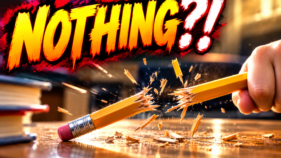  He Was Playing With a Pencil… Was That Really a Reason? 