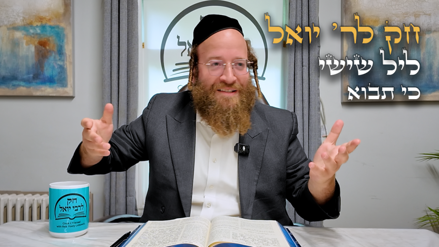 Chok L'Yisroel: Ki Savo, Leil Shishi | R' Yoel Lebovits (Ep. 295)