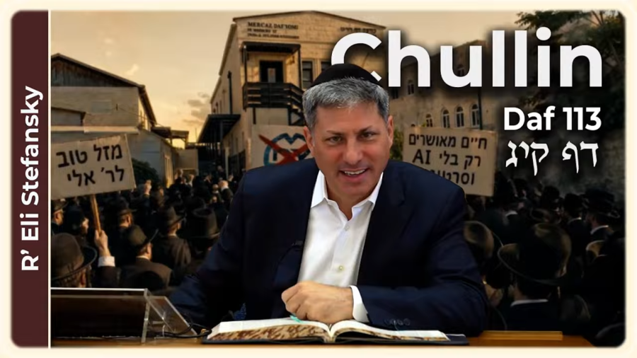 Daf Yomi Chullin Daf 113 by R' Eli Stefansky