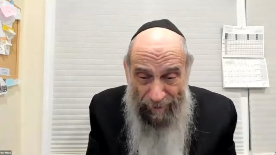 Should he forgive before bed if it distresses him? | Ask the Rabbi Live with Rabbi Chaim Mintz