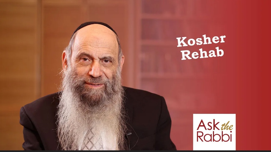 What to do about kosher food in an alcohol rehab center | Ask the Rabbi Live with Rabbi Chaim Mintz