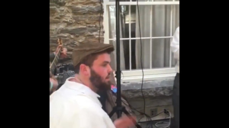 Eli Levin And Friends Jamming At A Pre Shabbos Kumzitz