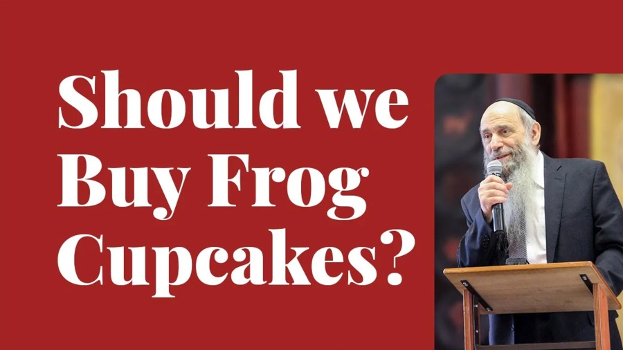 Should I buy frog cupcakes for my children this week? | Ask the Rabbi Live with Rabbi Chaim Mintz