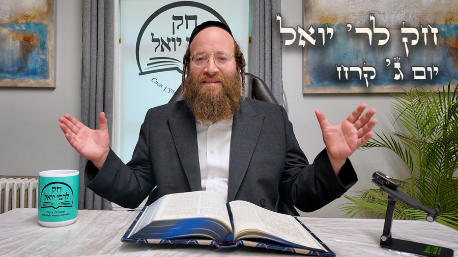 Chok L'Yisroel: Korach, Day 3 | R' Yoel Lebovits (Ep. 223)