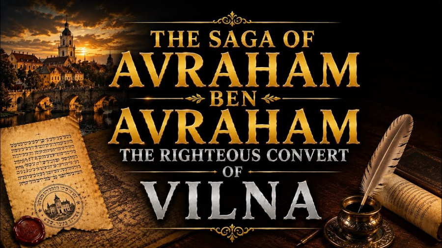 Shavuos: The Saga of the Ger Tzedek of Vilna, Avraham ben Avraham