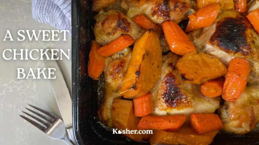 Apple Glazed Chicken in a Pan! 