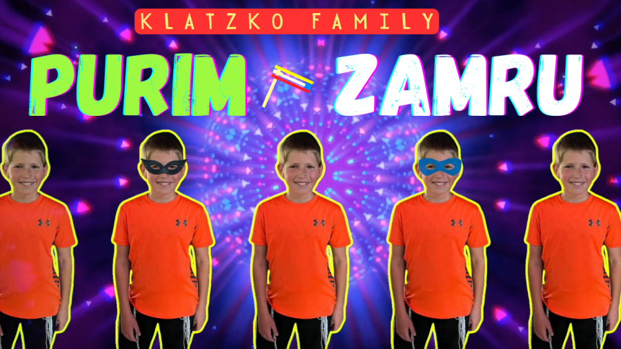 Purim Zamru - Klatzko Family Original Song | פורים זמרו