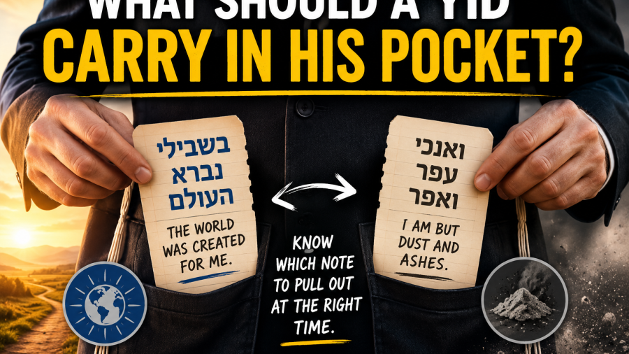 What Should a Yid Carry in His Pocket? Sparks of Wisdom #87