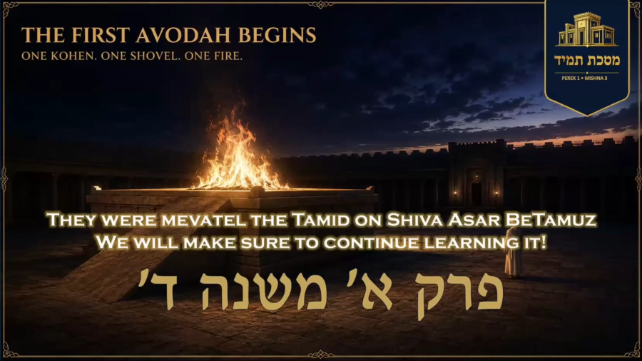 A Mishna a Night - Tamid Perek 1 Mishna 4 (With Special Guest Rabbi Meir Kranczer)