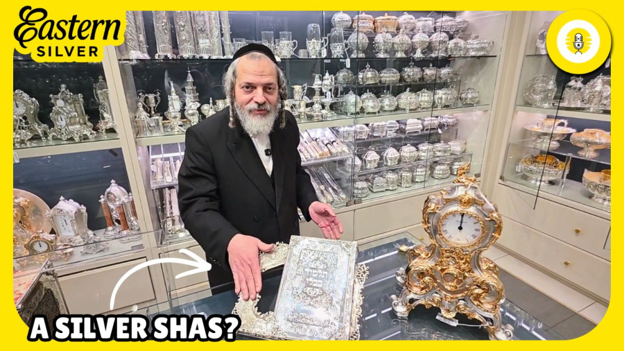 A Masterpiece in Silver: The Limited Edition Silver Shas at Eastern Silver - The Perlowitz Show