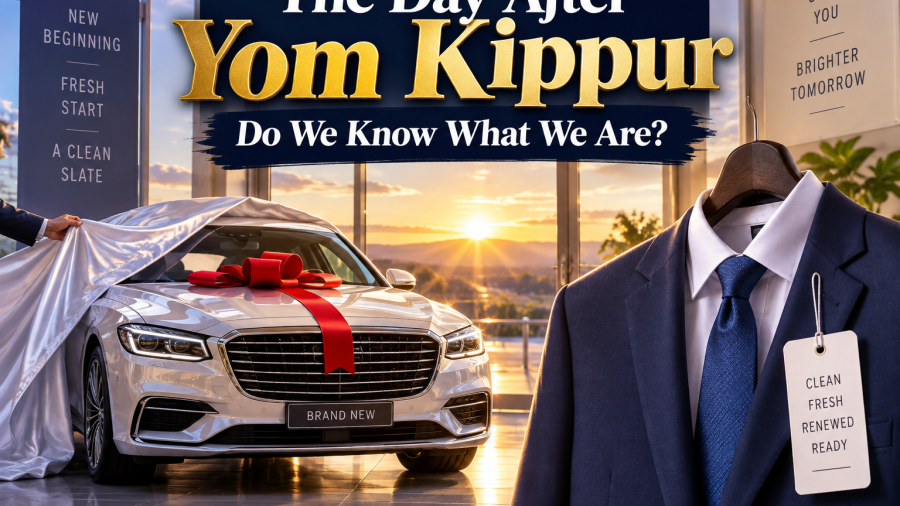 The Day After Yom Kippur: Do We Know What We Are? 