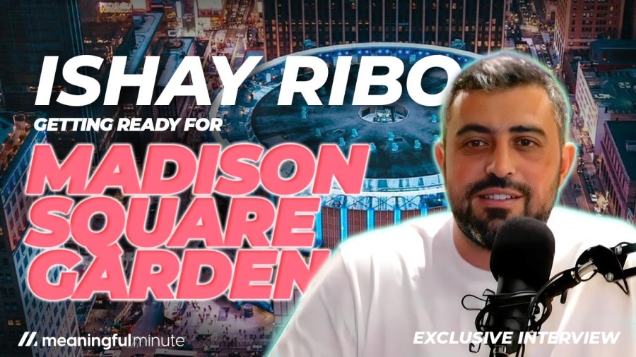 Ishay Ribo gets ready for Madison Square Garden! Exclusive interview with Nachi Gordon