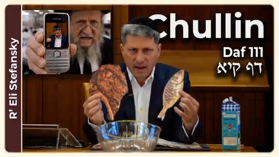 Daf Yomi Chullin Daf 111 by R' Eli Stefansky