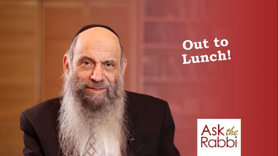 Can a Jewish girl go to lunch with non-Jewish coworkers? | Ask the Rabbi Live with Rabbi Chaim Mintz