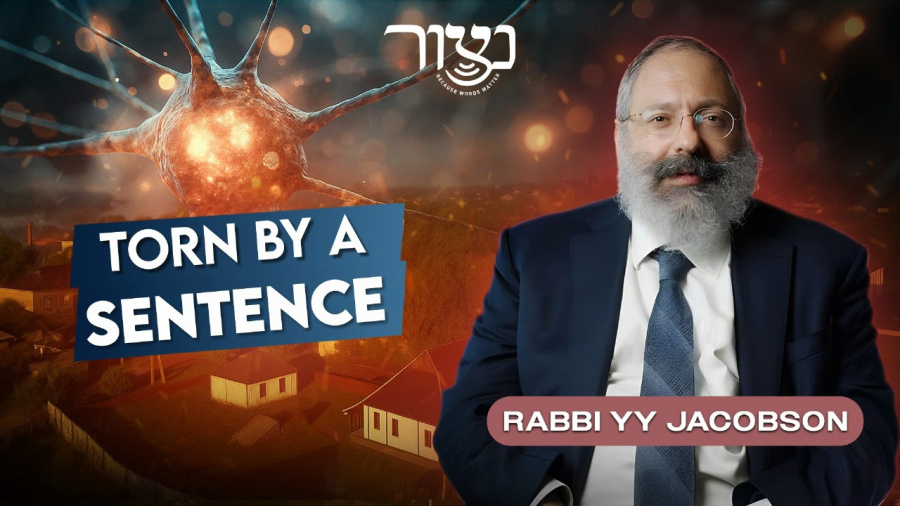R' YY Jacobson - Torn by a Sentence