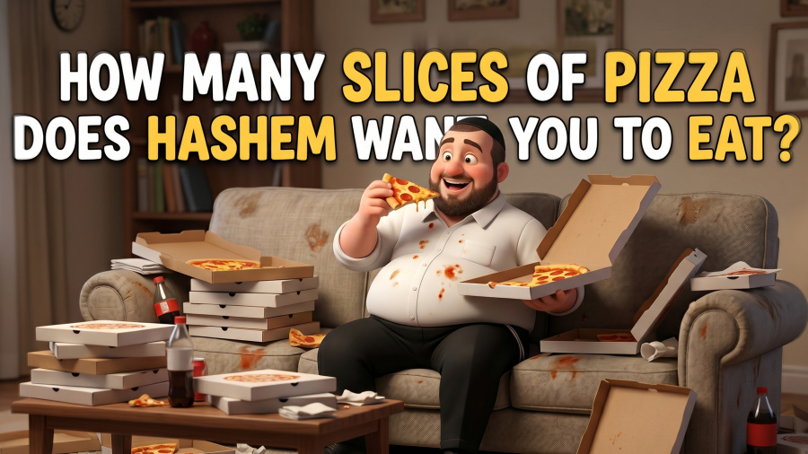 How Many Slices of Pizza Does Hashem Want You to Eat? | Parshas Achrei - Kedoshim 5786