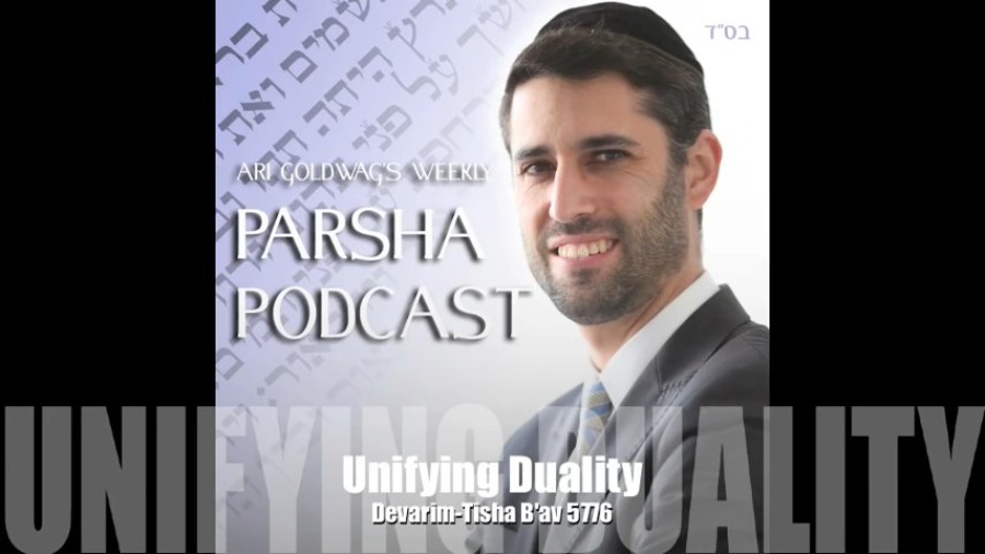 Ari Goldwag - Devarim-Tisha B'av - Unifying Duality