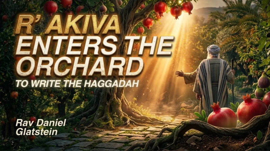 Rebbi Akiva Enters the Orchard to Write Haggadah Shel Pesach - An Approach Based on the Rashbatz