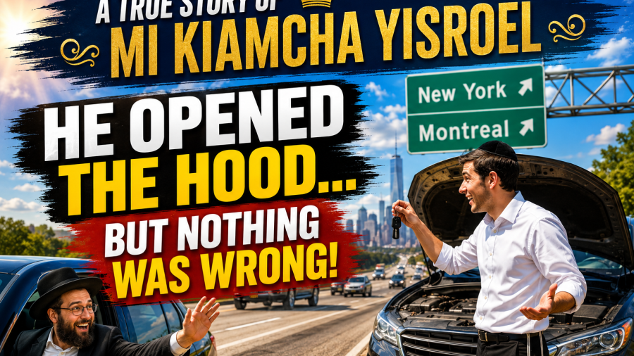 He Opened the Hood...But Nothing Was Wrong- A Mi Kiamcha Yisroel Story