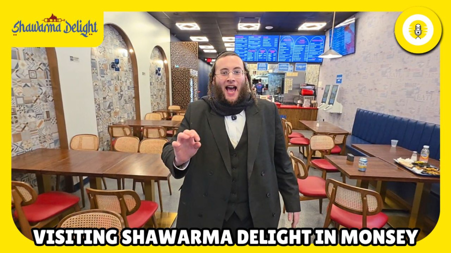 Visiting Shawarma Delight In Monsey - The Perlowitz Show