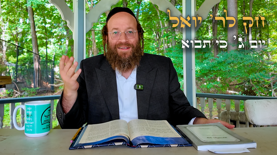 Chok L'Yisroel: Ki Savo, Day 3 | R' Yoel Lebovits (Ep. 292)
