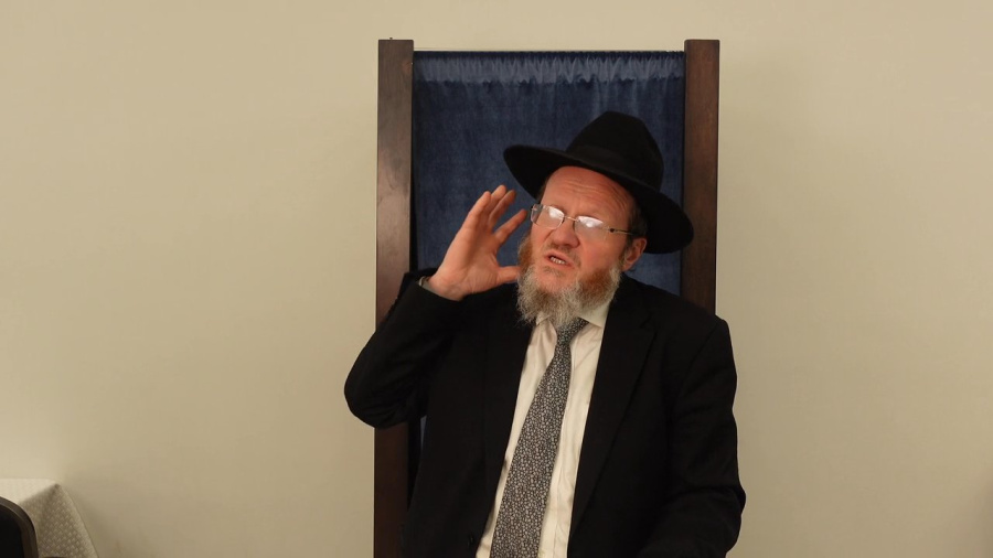 Rav Shmuel Zev Juravel Parshas Tzav-Shabbos Hagodol