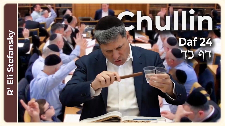 Daf Yomi Chullin Daf 24 by R’ Eli Stefansky