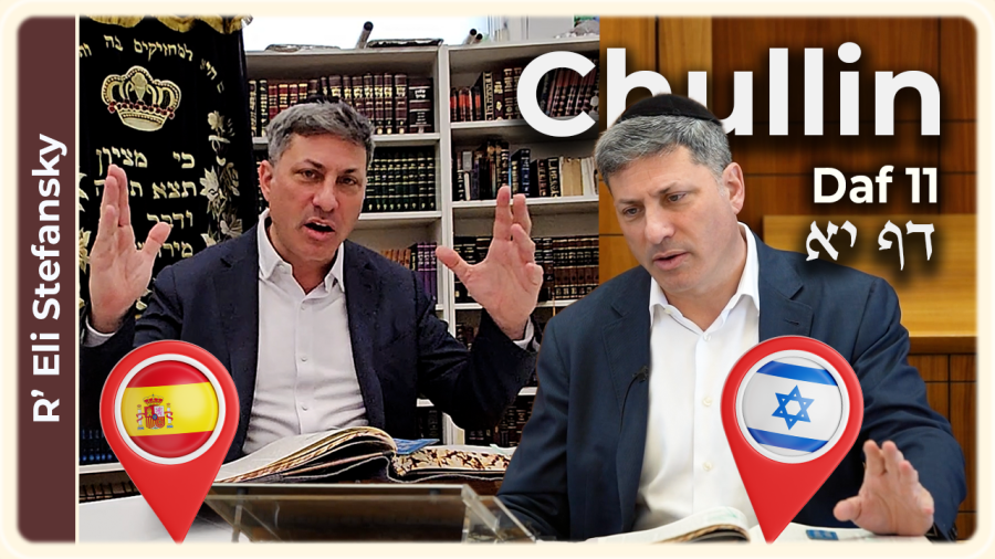 Daf Yomi Chullin Daf 11 by R’ Eli Stefansky