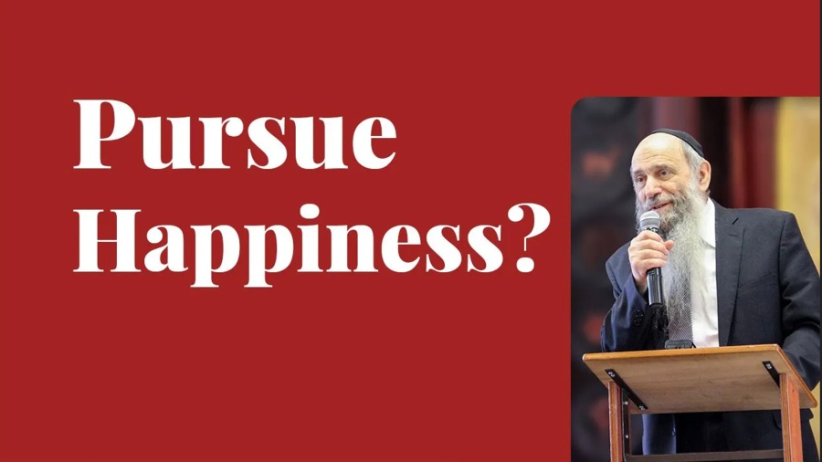 Do Jews seek the pursuit of happiness? | Ask the Rabbi Live with Rabbi Chaim Mintz